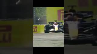 Lewis Hamilton and Max Verstappen CRASH at Hungarian Grand Prix [upl. by Orvil]