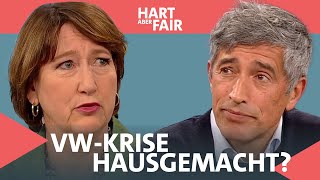 Krise bei VW Drei Werke dicht  hart aber fair [upl. by Genevra]