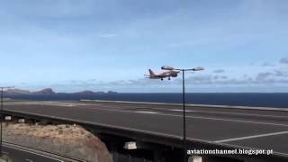 EasyJet aborted landing at Madeira Airport [upl. by Assiar]