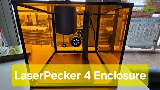 LaserPecker 4 Enclosure [upl. by Yzdnil31]