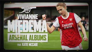 😂 Theyre stitching you up with this photo  Vivianne Miedema  Arsenal Albums [upl. by Cuhp]