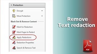 How to Delete or Remove Text redaction in pdf by using adobe acrobat pro [upl. by Nemlaz]