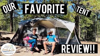 Coleman WeatherMaster 6Person Tent Review [upl. by Naasah]