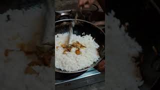 Rice friy 👌 😋shorts cooking food youtubeshorts [upl. by Mur44]