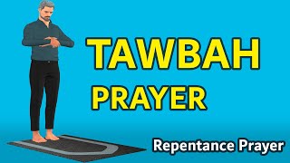 How to pray Tawbah  Repentance  with Subtitle [upl. by Silvan669]