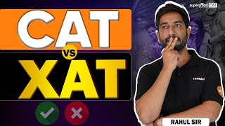 CAT Vs XAT Comparison  Comparing CAT amp XAT on Different Parameters  Seats Eligibility amp More [upl. by Schluter]