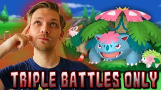 Can we Beat Shaymin and Mega Venusaur in a Triple Battle  Pokemon Triple Y Nuzlocke Vertical [upl. by Llenil]