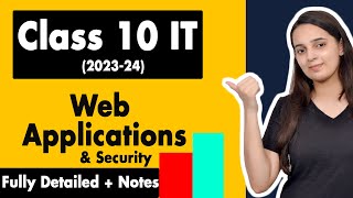 Web Applications and Security Class 10 Information Technology Code 402  DBMS Class 10 IT Unit 4 [upl. by Wilonah]