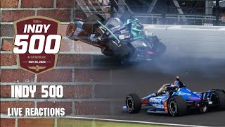 2024 Indy 500 Race Reactions [upl. by Yuh523]