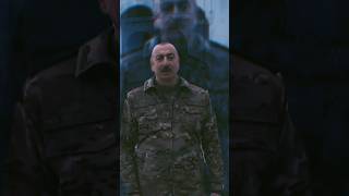 Prezident İlham Əliyev “dağıtdığınız yerdə dayanmışam…👊🏻” ilhamaliyev qarabağ ağdam [upl. by Kolnos160]