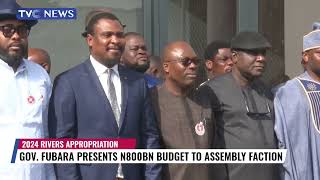 Gov Fubara presents Rivers’ N800b 2024 Appropriation Bill to fourmember assembly [upl. by Thurnau]