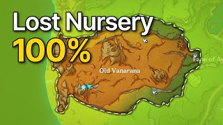 Lost Nursery 100 exploration guide 2024 [upl. by Ahtnama]