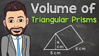 How to Find the Volume of a Triangular Prism  Math with Mr J [upl. by Nellak]