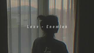 Lauv  Enemies  slowed amp reverb [upl. by Girardo]