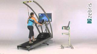 zebris Forestwalk Gait and coordination training using virtual feedback [upl. by Cad]