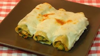 Cómo hacer canelones de verduras receta paso a paso [upl. by Aztiray]