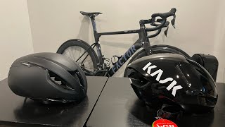 Kask Utopia Y initial impressions vs S Works Evade 3 [upl. by Arayc]