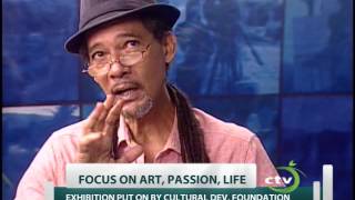 Artist Arnold Toulon speaks to Calabash TV [upl. by Sihunn583]