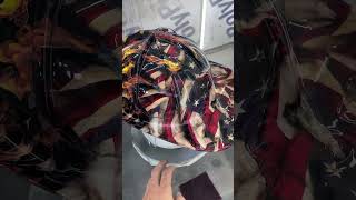 Firefighter helmet custom custom hydrodip satisfying smallbusiness [upl. by Adamek]