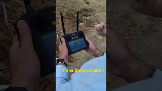 Joyance tech JT50 agricultural fumigation drone demonstration to Dominican Republic customer drone [upl. by Vance]