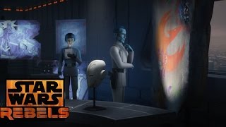 Star Wars Rebels Thrawnquot s toying with Ezra amp Kanan [upl. by Charita610]