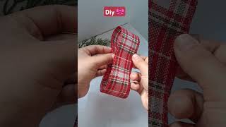 DIY LAÇO NATALINO🎀🎄 [upl. by Zaria]