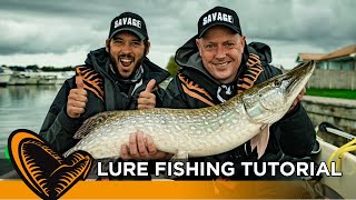 Pike Fishing Lure Tutorial  Norfolk Broads  Robbie Northman [upl. by Rod]