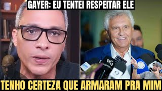 GUSTAVO GAYER DESCOBRE QUEM ARMOU PRA ELE [upl. by Eiramave]