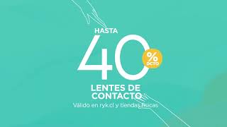 ¡Hasta 40OFF en tus lentes de contacto😎 [upl. by Golightly]