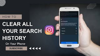 How to Clear All Instagram Search History [upl. by Pelagi]