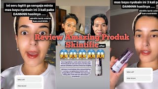 Review Skintific Lactic Acid Skin Renewal Exfoliating Serum Tasya farasya [upl. by Frisse]