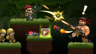 Metal Force Super Soldier Gameplay Android [upl. by Hamaso]