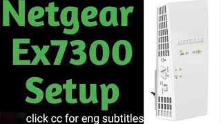 NETGEAR EX7300 AC2200 SETUP  EX7300 BROWSER amp WPS SETUP  DEVICESSETUP [upl. by Garibold]