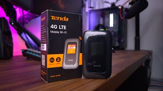 LE MEILLEURE ROUTEUR 4G   Tenda 4G185 [upl. by Enelez]