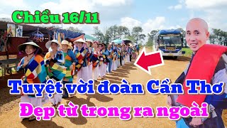 Chiều 1611 Tuyệt vời đoàn PGHH Cần Thơ đẹp từ trong ra ngoài sáng rực màu y 1000 phần ăn sáng [upl. by Sirromal]