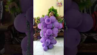 First Prize Winner in Fancy Dress Competition Kids Fancy dress grapes [upl. by Ahsikyt]