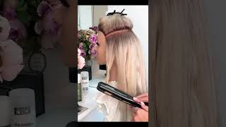 Curls on a flat iron Hairstyle tutorial [upl. by Ula]