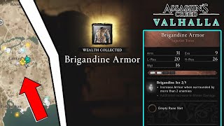 quotBrigandine Armorquot Superior Torso Location Guide  Assassins Creed Valhalla [upl. by Enyallij754]