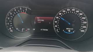 Ford Mondeo 2018 20 TDCi 110kw150hp 6MT acceleration 0100 [upl. by Maxentia]