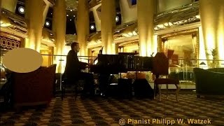 Wiener Blut Walzer  Johann Strauss  Pianist Philipp Watzek at Dubai [upl. by Olag]