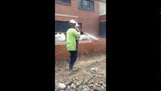 Brick cleaning  acid wash  Sydney Australia [upl. by Anastasio939]