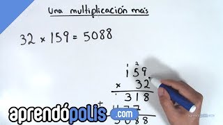 Multiplicación de números naturales [upl. by Ahtnamas528]