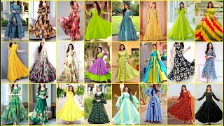 Long frocks latest designs 2021  Beautiful designer long frock  Party wear frock collections [upl. by Corwin187]