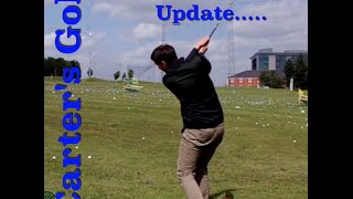 Learning Golf Left handed Update  Carters Golf [upl. by Carolus]