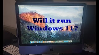 Windows 11 on a 15YearOld Mac  Does it ACTUALLY Work [upl. by Orthman]