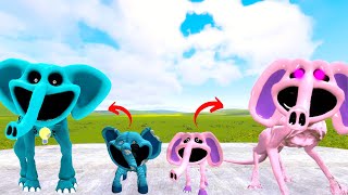 All EVOLUTION OF DUBBA DUBBAPHANT SMILING CRITTERS POPPY PLAYTIME 3 In Garrys Mod [upl. by Lief]