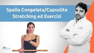 Esercizi spalla congelata [upl. by Alekal]