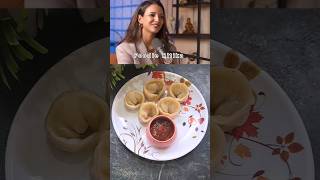 Tripti Dimris Favourite Momos Recipe  shorts ytshort momos trending foodieritika triptidimri [upl. by Maag]