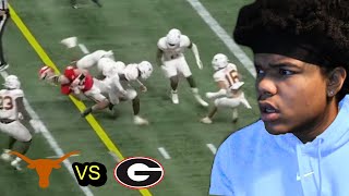 OVERTIME Georgia Bulldogs vs Texas Longhorns SEC Championship Highlights Reaction [upl. by Aloin]