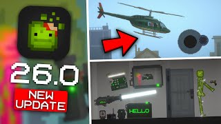 NEW UPDATE 260 HELICOPTER CAMERA and CHIP in Melon Playground [upl. by Hole]